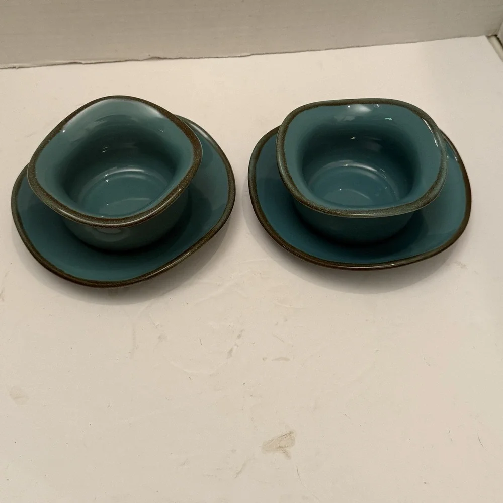 Southern Living at Home Retired Tuscan Toscana Tidbit Bowl/Ramekins & Saucer Set